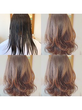 リノヘア 長野岡谷店(RINO Hair) ゆるふわミディアム