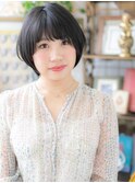 黒髪がGOOD！ナチュラルマッシュショートa戸頭30代40代50代!