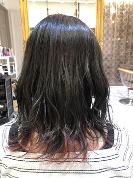 ロンドアベニール 北千住(Lond avenir) 鬼滅カラーインナーカラー 担当namie