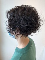ショート×パーマ