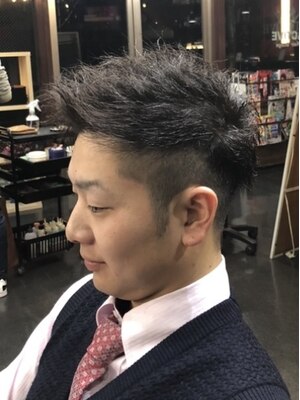 【Men,s限定メニュー☆￥4750】デキる男のビジネスライフをサポート★髪の毛の先から全身で魅せる男に！