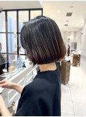 韓国風ボブスタイル