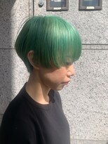 クリコ ヘアーデザイン(CLICQUOT hair design) グリーンショート