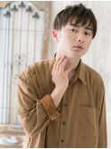 男前に仕上げる！抜け感ツーブロックマッシュL