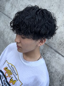 フィフス 渋谷(fifth) 波巻きパーマ刈り上げマッシュ波打ちパーマツイストスパイラル