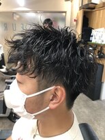 フリゼーア 川西店(FRISEUR)&nbsp;波巻きアップバング　2way