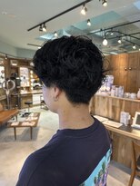 アングゥ ウル(ungu ul)&nbsp;メンズパーマ/メンズヘア/スパイラルパーマ/センターパート