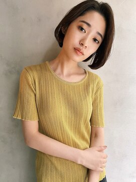 キートス 高知店(kiitos) 【小顔見せミニボブ】