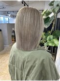 王道だけど可愛いしずっと愛されるカラー_white ash beige_