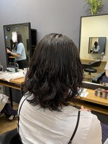 アルター(aL ter)&nbsp;根本はストレート毛先はパーマ♪【アルター鎌取店　今吉】