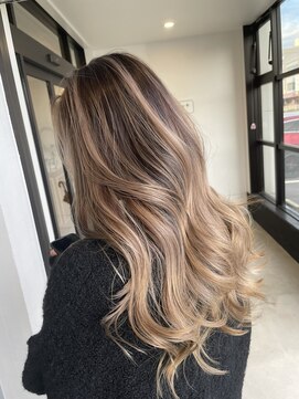 ナンバー(number+) 10代20代30代髪質改善艶感ストレート透明感ハイトーンカラー