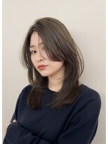 ルル 表参道(lulu.)&nbsp;メルティカラー ネビージュ チェリーブラウン ミニウルフ