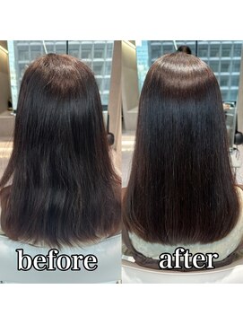 ルミス 銀座(Lumis) ストレートスタイル/艶髪/髪質改善/縮毛矯正/20代30代40代50代