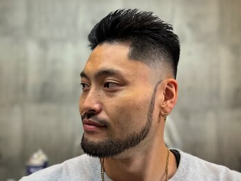 エルハウス(L house...)の写真/【男らしくなりたいメンズへ】技術力×提案力の高いスタイリストが、かっこいいモテスタイルを実現。