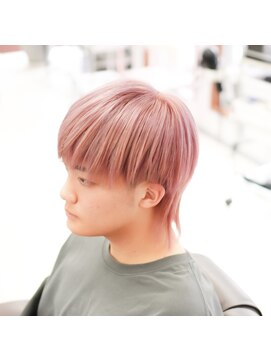 ヘアーズアウル(hair`s OWL) ホワイトピンク