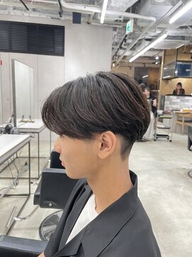 エイト ヘアサロン 渋谷本店(EIGHT) ニュアンスセンターパートパーマ