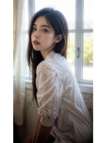 トゥーリ 藤崎店(tuuli) 大人女性◆艶レイヤー前髪ピンクベージュ 髪質改善 縮毛矯正