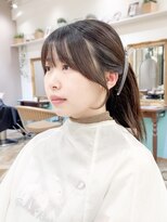 ロンド ブランシュ 錦糸町北口(Lond blanche) 黒髪ボブルフネビージュ小顔ワンレン