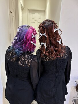 コル(CoL) ハーフツインリボンアレンジ♪