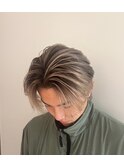 ホワイトミルクティーバレイヤージュ