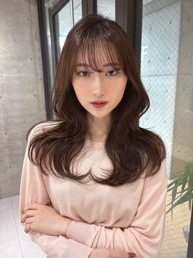 ロンドメリア 天神大名店(Lond Melia) イメチェンヘアスタイル美髪のススメワイドバングブルーブラック