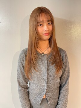 コードプラスリム(CODE+LIM) ベージュカラー/ハイトーン/顔まわりレイヤー