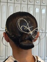 ミーム 原宿 表参道(meme)&nbsp;ツヤっとタイトに◎まとめ髪ヘアセット