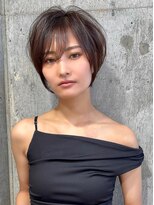 シー バイ ロンド 新宿(Sea by Lond)&nbsp;【福島】イメチェン×美髪[外はねボブ/ボブ/グレージュ]