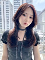 バイオレットジェム(Violet`jem)&nbsp;大人くびれ巻きレイヤーカット暖色カラーMI-48