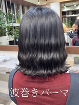 アミー 銀座(Ammy)&nbsp;#波巻きパーマ #なみまきパーマ #ボブパーマ #コテ巻き風パーマ