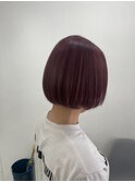 ボルドーヘアカラー