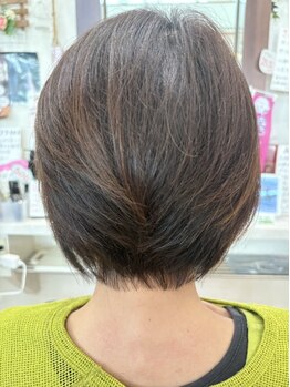 ビューティーアリス(Beauty Alice)の写真/【笠岡】ダメージレスにこだわった施術で圧倒的ツヤ感と透明感のあるカラーが叶う♪あなたの魅力を最大限に