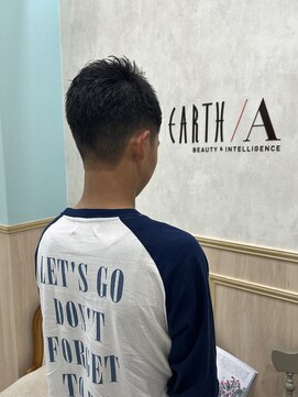 アースオーセンティック 熊本長嶺店(EARTH Authentic) 刈り上げスタイル