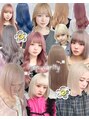 フウ(fuh) ブリーチを使ったペール系のハイトーンも得意です♪