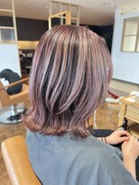 アンソメット 筑後店(UN SOMMET)&nbsp;ピンクハイライトカラー