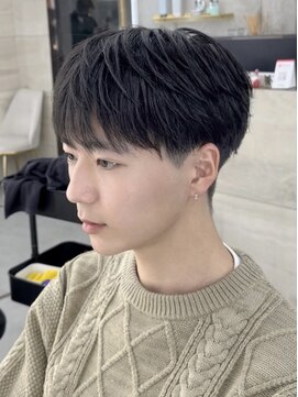 ロンドオム 池袋(Lond Homme) men's/メンズ/メンズカット/刈り上げセンターパート/池袋