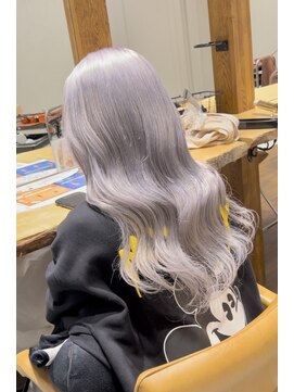 ラグーン(LAGOON) ホワイトミルクティーベージュ/バレイヤージュ/ケアブリーチ