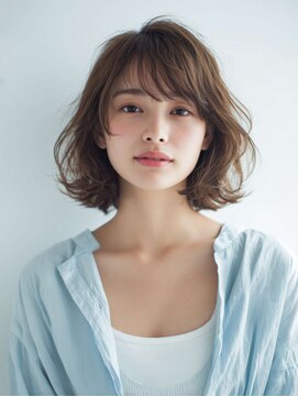 ニスル センター南店(NISURU） 似合わせカット/大人ガーリー/ダークアッシュ/着物/センター南