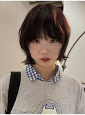 レイヤーカット/ボブ/暖色カラー