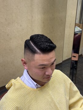 理髪 三軒家 板橋店 アイロンパーマ×ハードパート