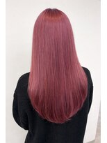 シュガー(Sugar)&nbsp;ピンクカラー・チェリーピンク・レイヤーカット