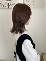 ジジ チーク 栃木(Gigi cheek)&nbsp;まろやかブラウン×ミディアムレイヤー