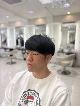 クオリス 赤塚店(QUALIS) 春◎20代ツーブロックマッシュパーマなし朝ラクスタイリング