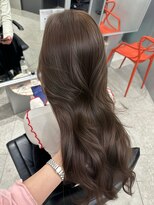 ペレ 梅田(PELE)&nbsp;ピンクベージュ/アンブレラカラー/クールショート/前髪/梅田