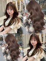 ボタン コロン 表参道 原宿(VOTAN COLON)&nbsp;韓国レイヤー/渋谷韓国ヘア/渋谷/顔まわりカット/ロングレイヤー