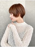 ハンサムショート/丸みショートボブ/20代30代40代50代/顔周り