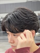 アウラ(AURA) フェザーパーマニュアンスパーマメンズパーマ