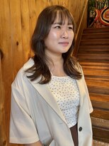 ラパンセベージュ(LA PENSEE BEIGE) LA PENSEE / beige 田川 / レイヤーカット/オリーブベージュ
