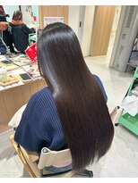 ファムバイアヴァンス(Femme by AVANCE.) ダークアッシュ髪質改善×艶髪スーパーロング