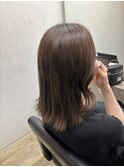 Wカラー　ベージュ